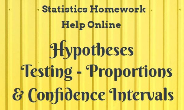 Confidence Intervals and Proportions Test